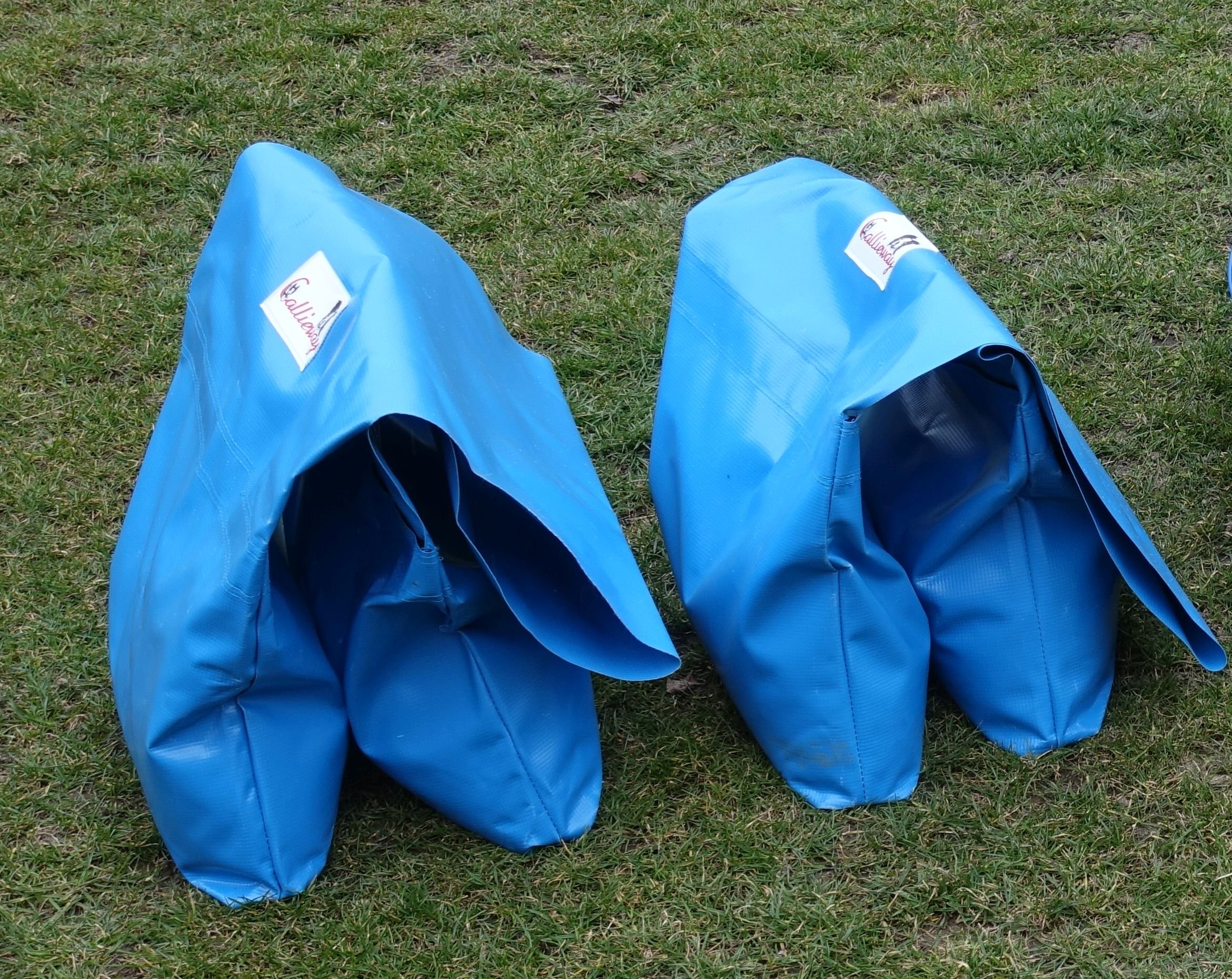 Callieway Double Emballage Sacs de lestage Basic pour Tunnels 60cm Ø Bleu
