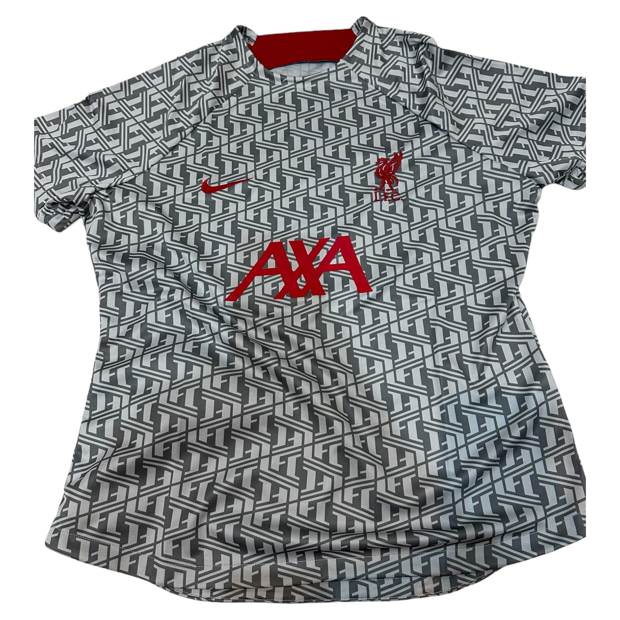 Nike Liverpool FC Womens Dri-FIT Pre-Match Soccer Football Jersey #DR4912-013 - Size Womens Large