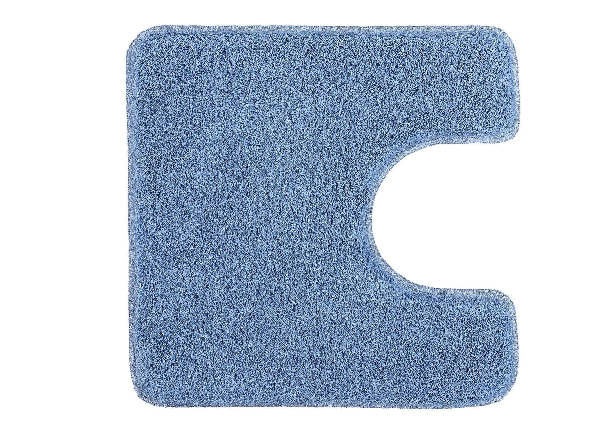 Kleine Wolke WC-Vorleger Relax Azur 55 x 55 cm mit Ausschnitt