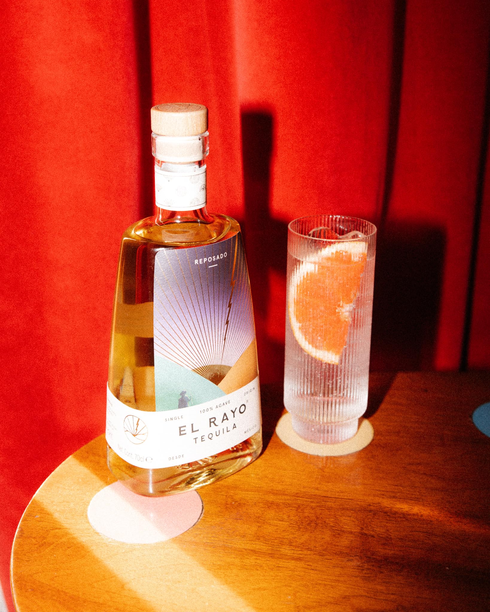 El Rayo Tequila Reposado 700 ml 100% aus blauer Agave