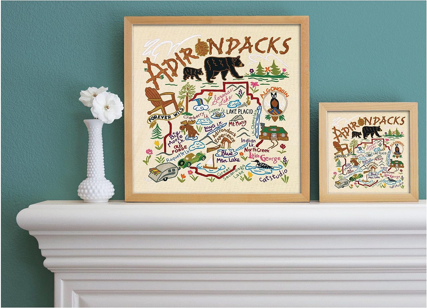 Catstudio Adirondacks Fine Art Print | 16"x16"