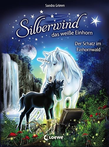 Silberwind, das weiße Einhorn (Band 8) - Der Schatz im Einhornwald: Pferdebuch zum Vorlesen und ersten Selberlesen - Kinderbuch für Mädchen ab 7 Jahre - Erstlesebuch, Erstleser