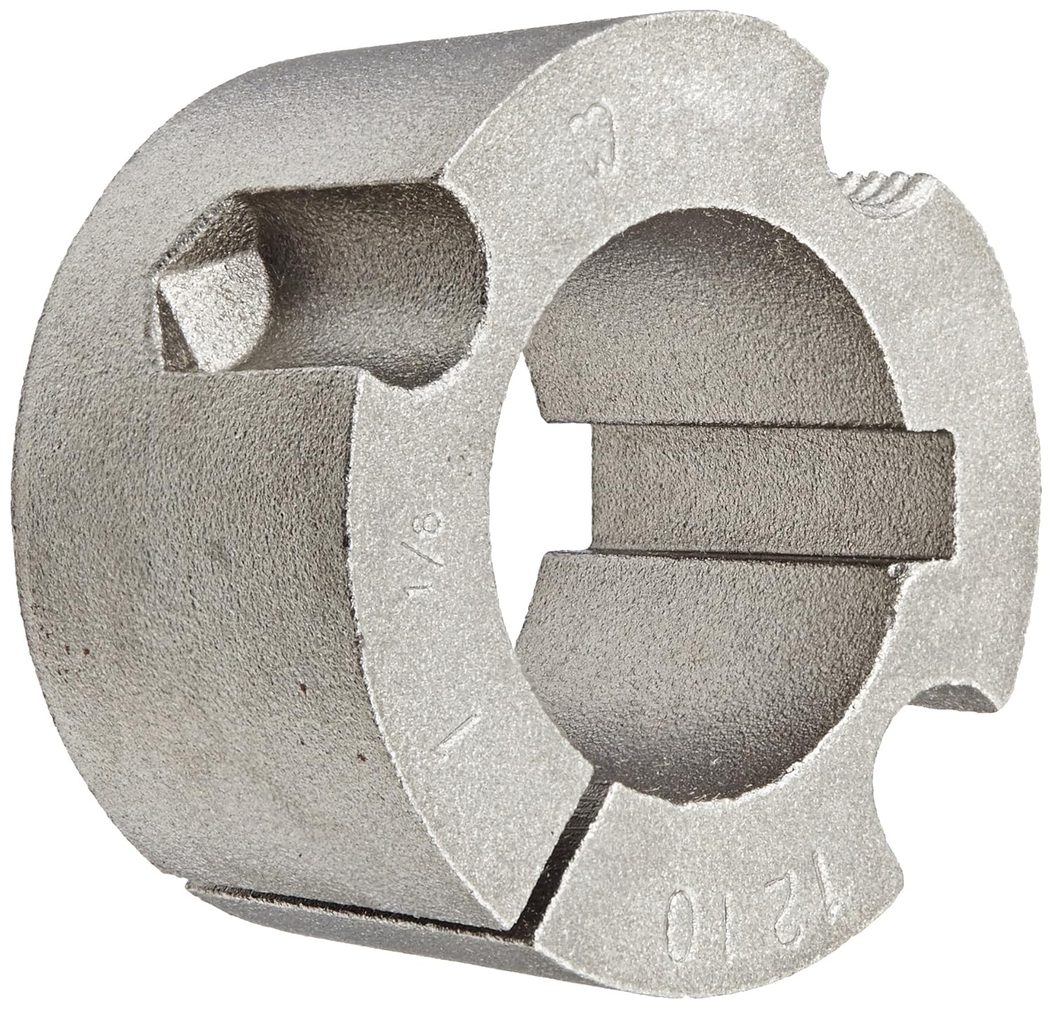 Martin 1210 1 1/8 Taper Bushing, Sintered Steel, Inch, 1.13" Bore, 1.875" OD, 1" Length