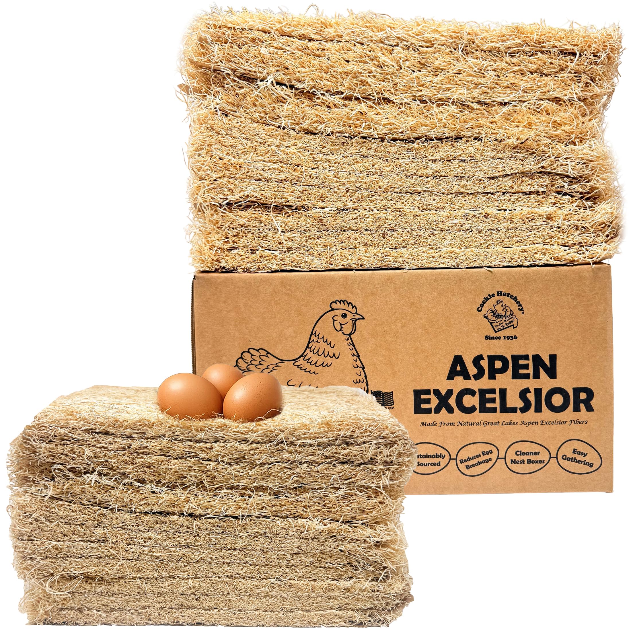 Amazon.com : Laying Hen Nest Box Pads Made in USA from Sustainable
