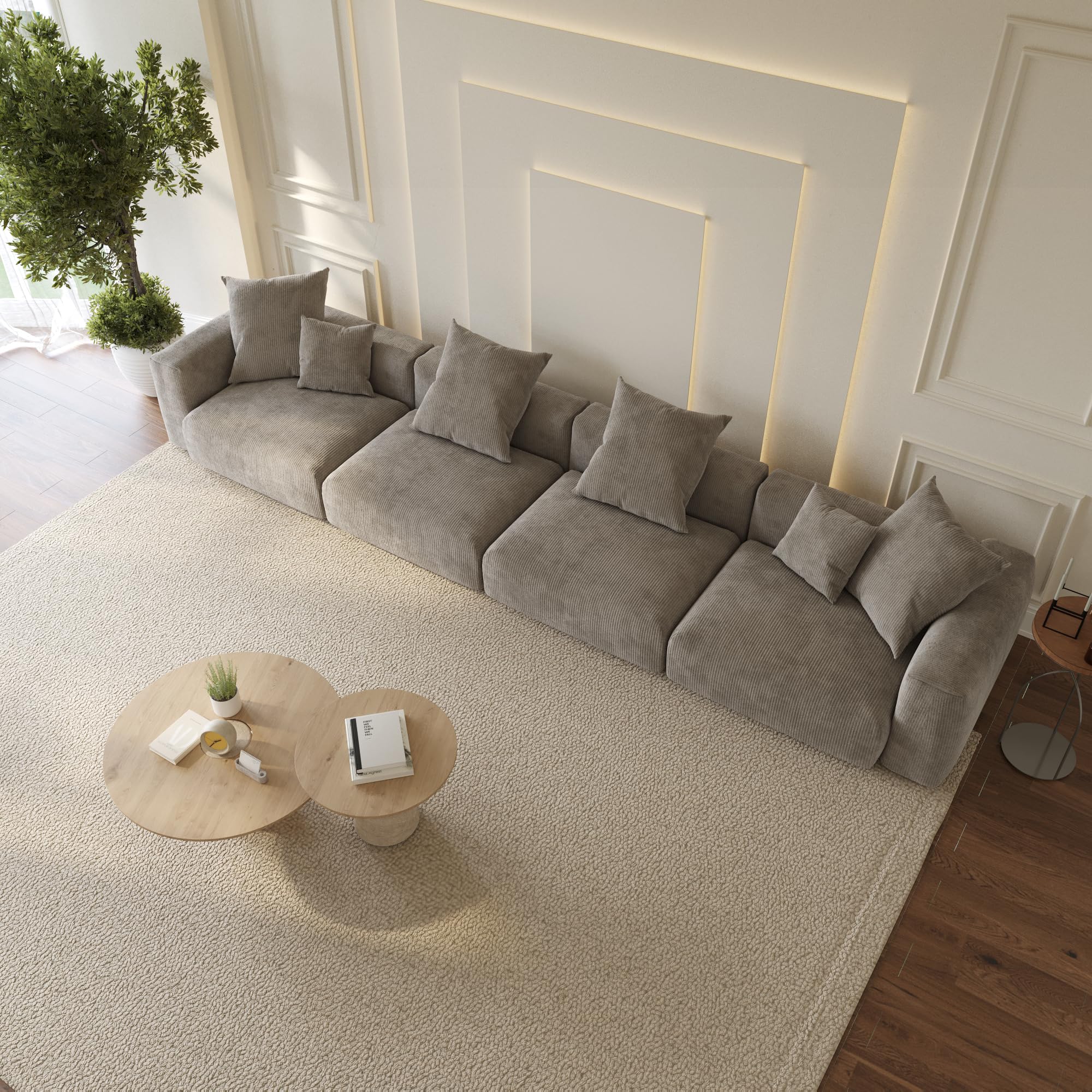 Amazon.com: WJShome Modular Sectional Sofa Couch,181.1inch