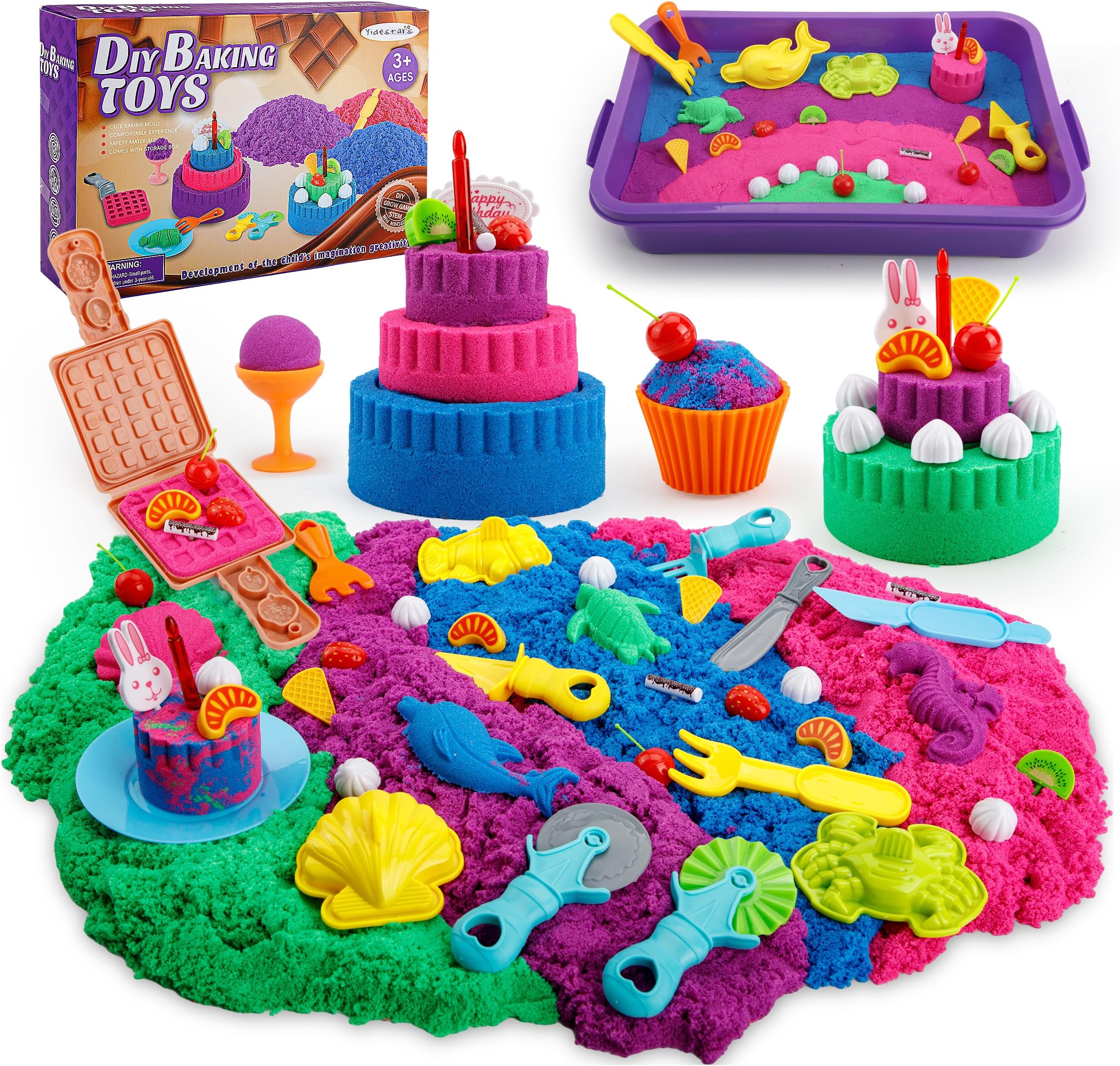 YIDESTARS DIY Baking Toys