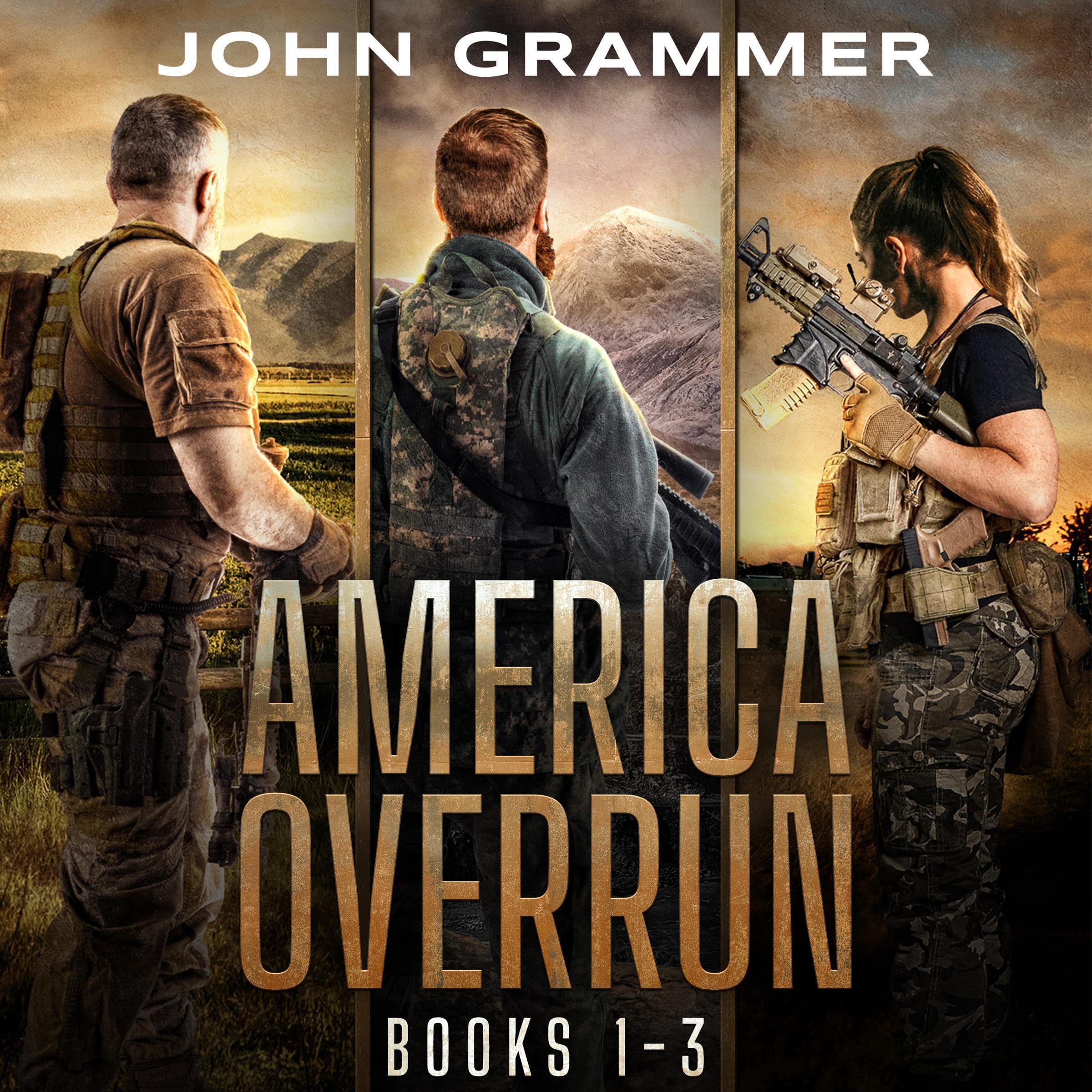 Cover art for America Overrun Box Set, Books 1-3