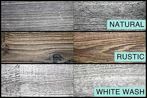 Miniatura 3 de Square Rustic Farm Planter Box 8"W, 10"W and 12"W (3.25" - 3.75"T - Short Version)