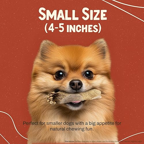 Miniatura 3 de Heartland - Cuernos de alce para perros (alce dividido, 4-5 pulgadas, pequeño, paquete de 2)  Grado A, desprendimiento natural  Masticable seguro y