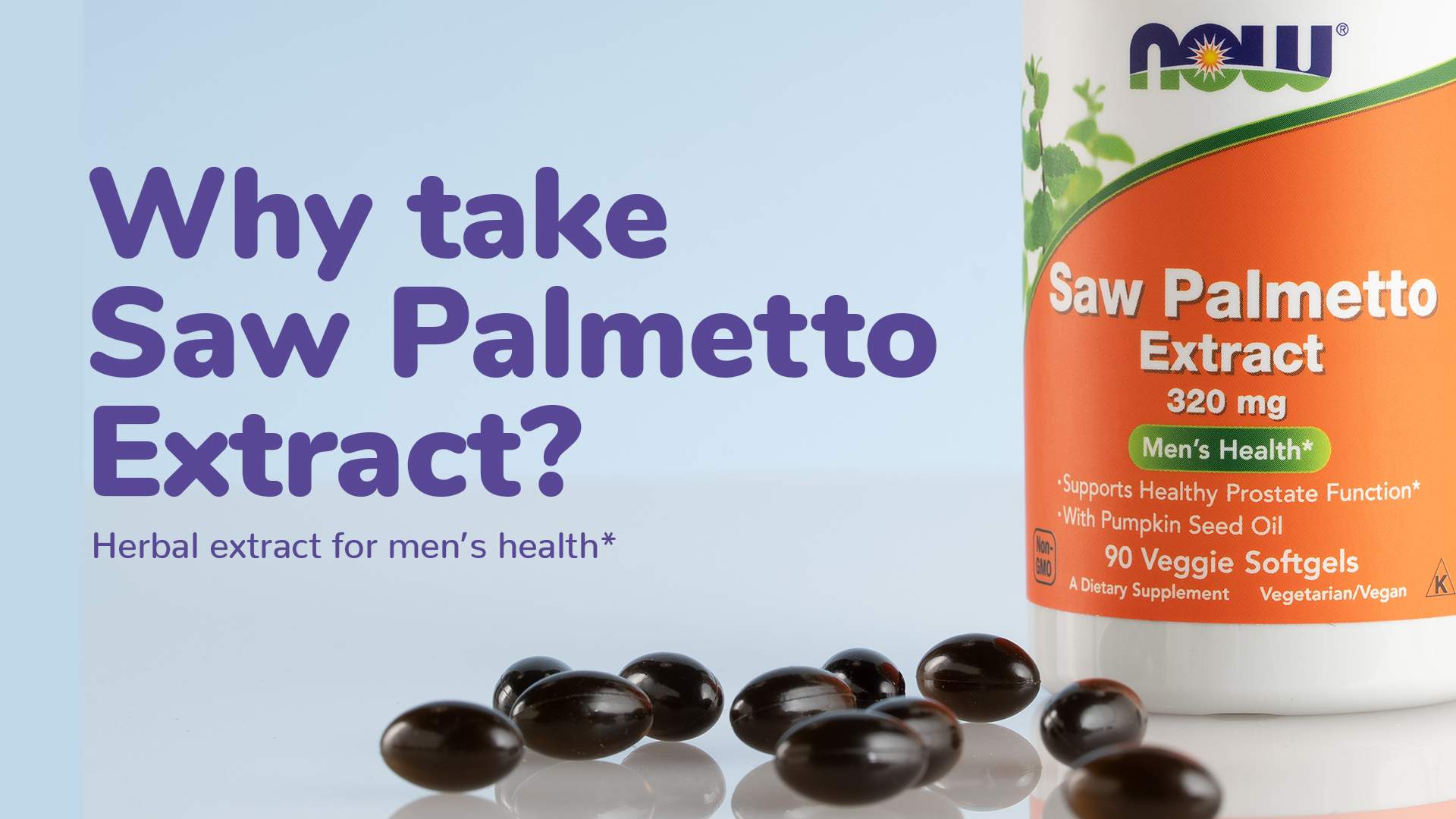 Now Saw Palmetto - 90 Softgels