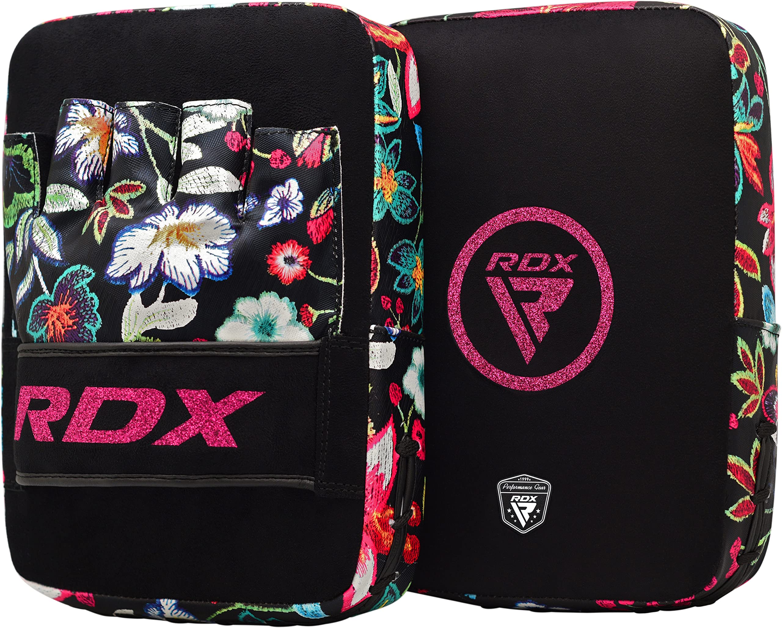 RDX Paos Schlagpolster für Damen, MMA Karate, Kampfsport, Taekwondo, Boxen, Muay Thai, Pao, Kampfsport, Training, Fingerlose Handschuhe für Damen, Kickboxen, Fokus