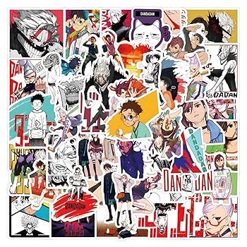 Amazon.co.jp: ダンダダン ステッカー 110枚セット 綾瀬桃 高倉