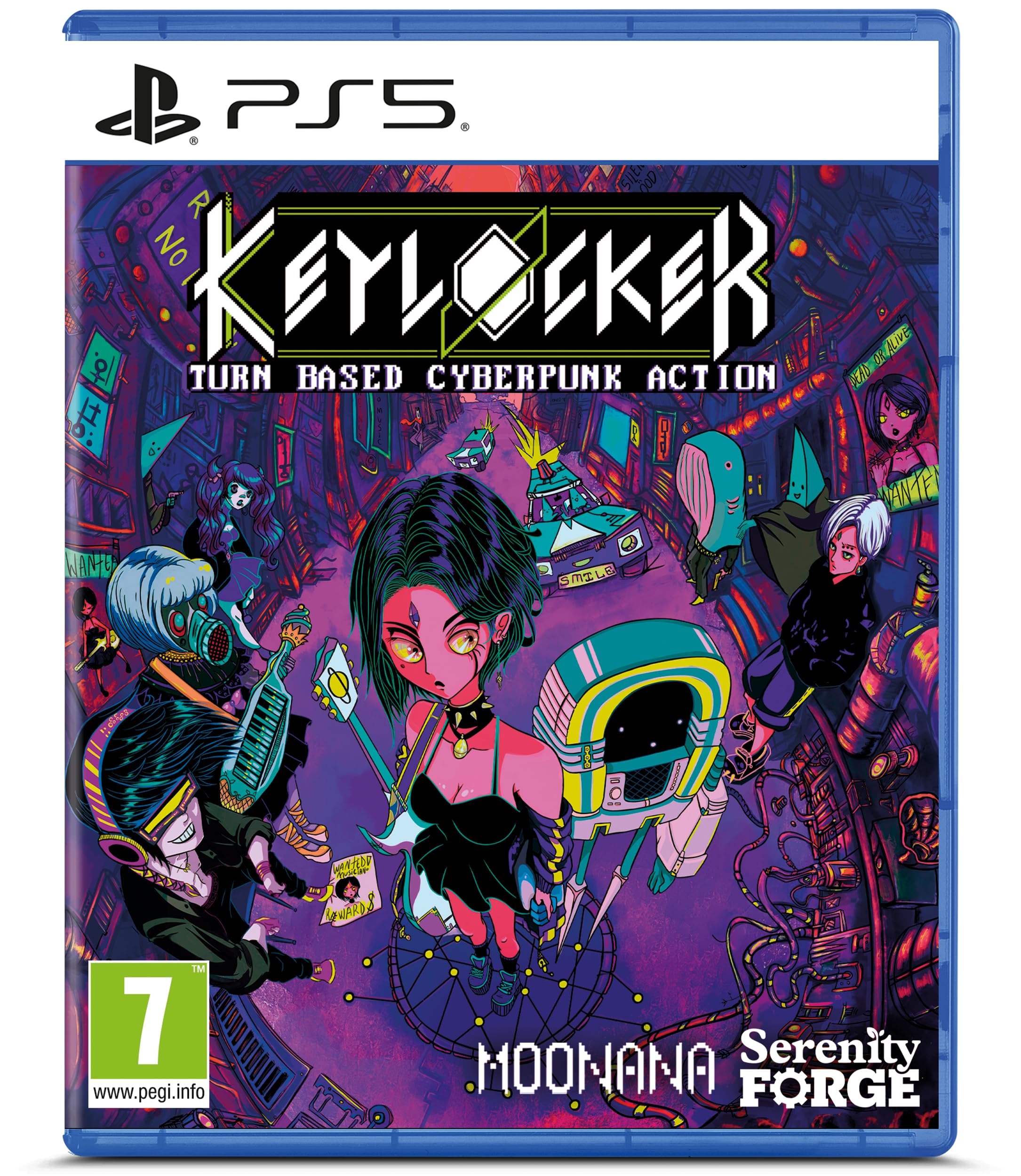 Keylocker | Turn Based Cyberpunk Action (PEGI Import)