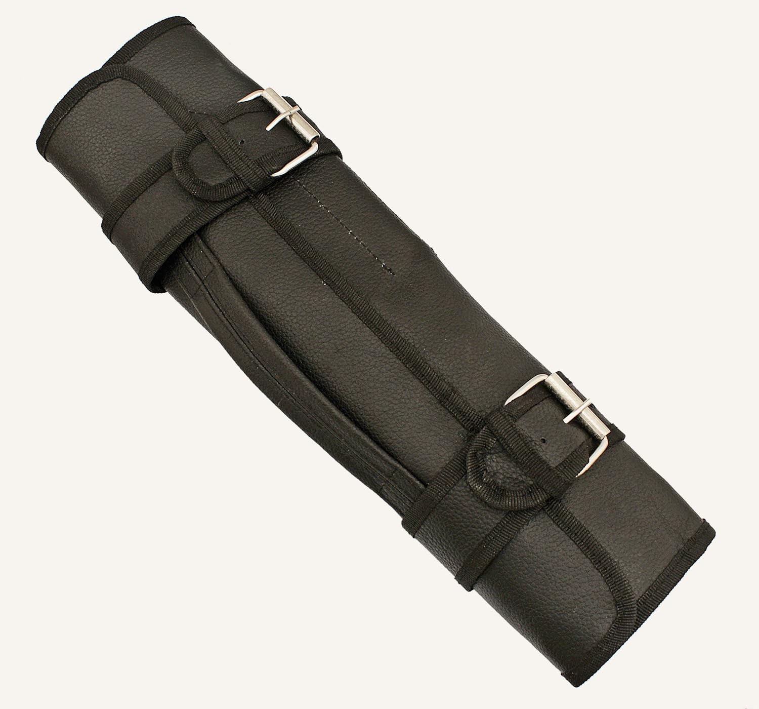 1033 Custom Made Damascus Steel 5 pcs Professional Kitchen Chef Knife Set with 5 Pocket Case Chef Knife Roll Bag by GladiatorsGuild (Red)