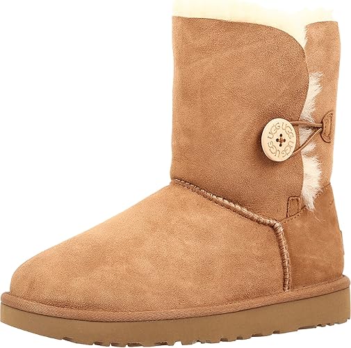 ugg button camel