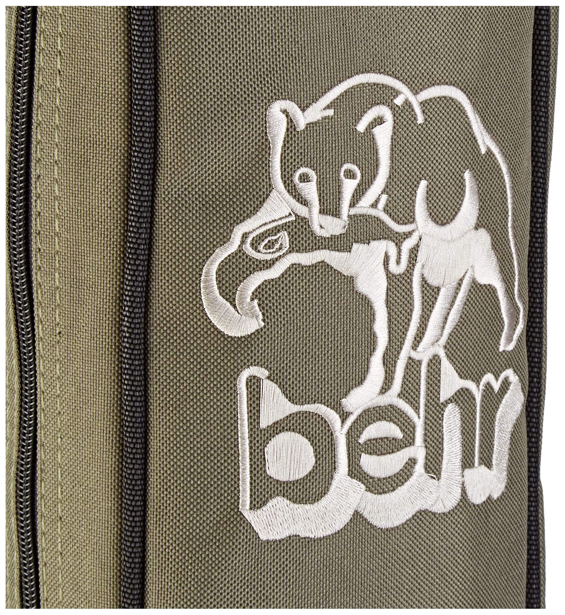 Behr Allround - Borsa per canna da pesca, imbottita, 150 cm, con 2 o 3 scomparti interni per 4 BZW, 6 canne montate, tasche esterne aggiuntive