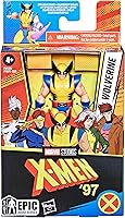 Vista 2 de Marvel Serie de Héroes Épicos X-Men Figura de Acción de Wolverine, Figuras de 4 Pulgadas