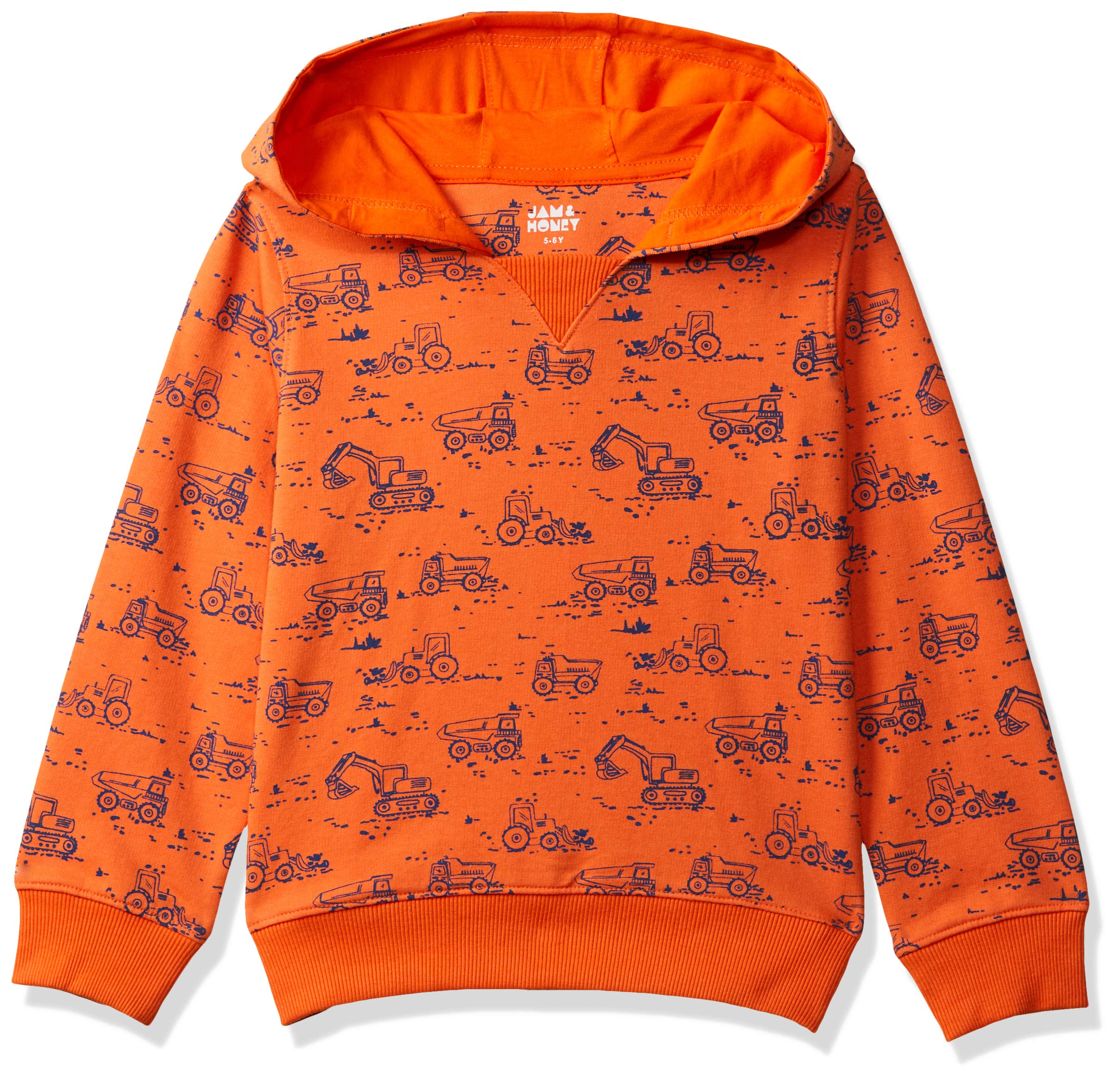 Amazon Brand - Jam & Honey Boys Lightweight Sweatshirt