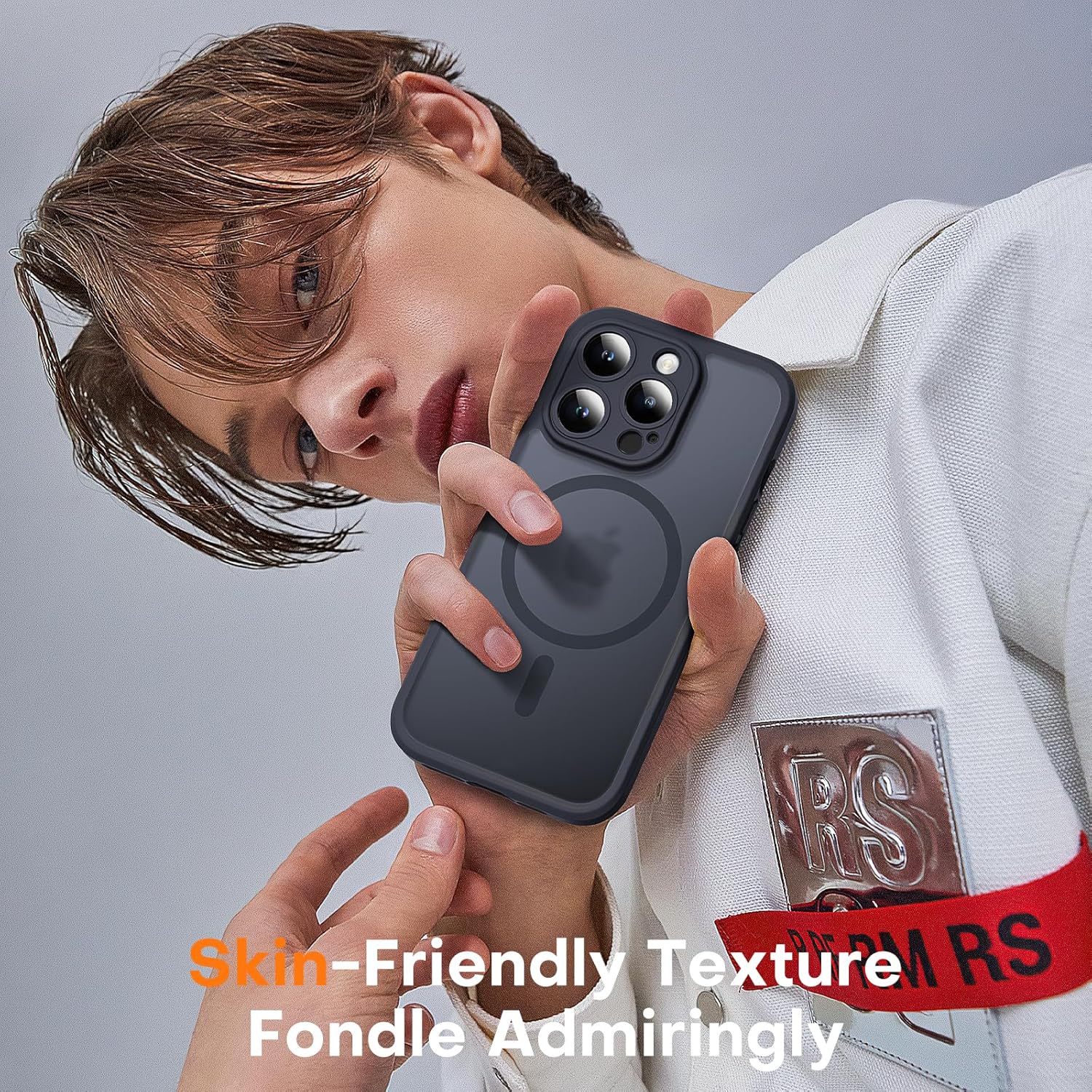 TOCOL Magnetic for iPhone 15 Case, Upgraded Full Camera Protection, Fit for MagSafe, Rugged Phone Case for iPhone 15 6.1 Inch, Drop Protection, Anti-Scratch, Black - Image 7