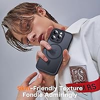 Vista 43 de TOCOL Funda magnética para iPhone 15 Pro Max, protección completa mejorada de la cámara, compatible con Magsafe, protección contra caídas, funda