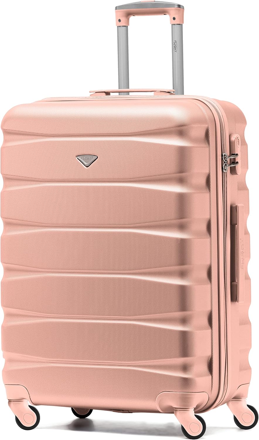 Flight Knight Lightweight 4 Wheel ABS Hard Case Suitcases Cabin & Hold