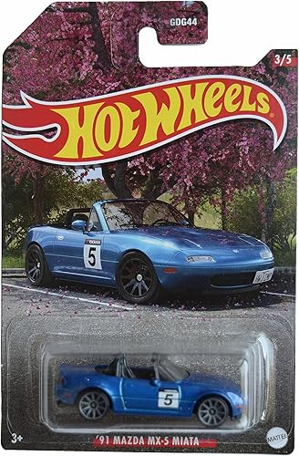 Hot Wheels Mazda MX 5 Miata, Azul 35 '91