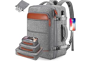 Bagsure Expandable Travel Backpack - The Perfect Carry-On Companion