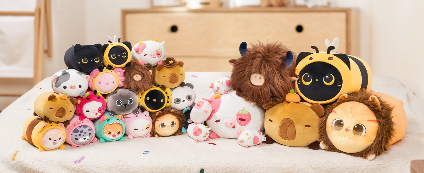 Peluche Profumato Mewaii Capybara - Cuscino Rilassante Antistress