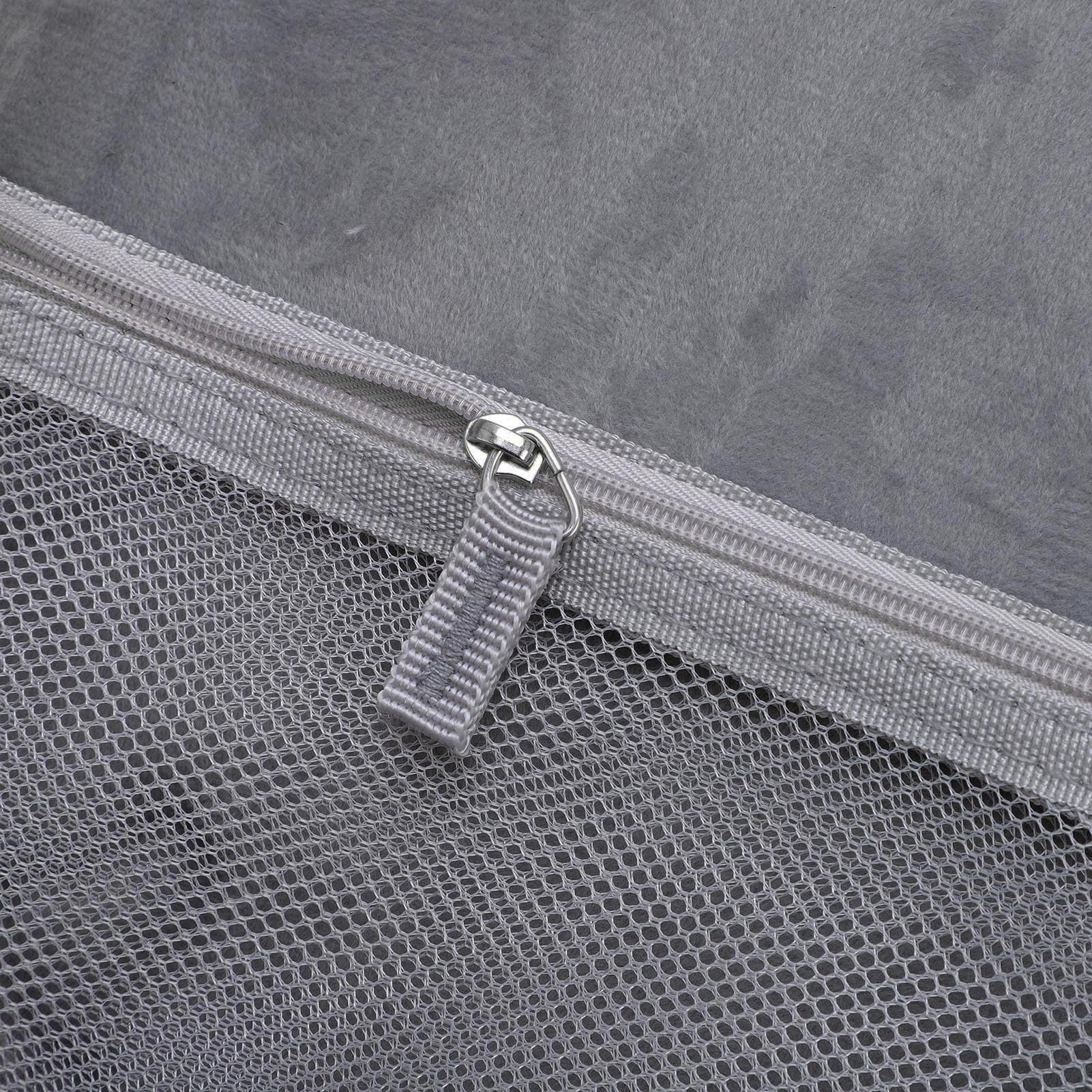 lyrlody Custodia Rigida da Viaggio, Custodia da Viaggio Organizer per Elettronica EVA PU, 13 X 9,4 X 5,3 Pollici, Antiurto per Controller Visori VR Cavi Caricabatterie per Viaggi Lavoro Casa (GREY)