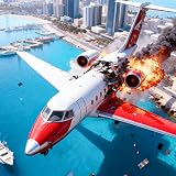 Airplane Crash & Rescue Simulator: Flight Mission Game
