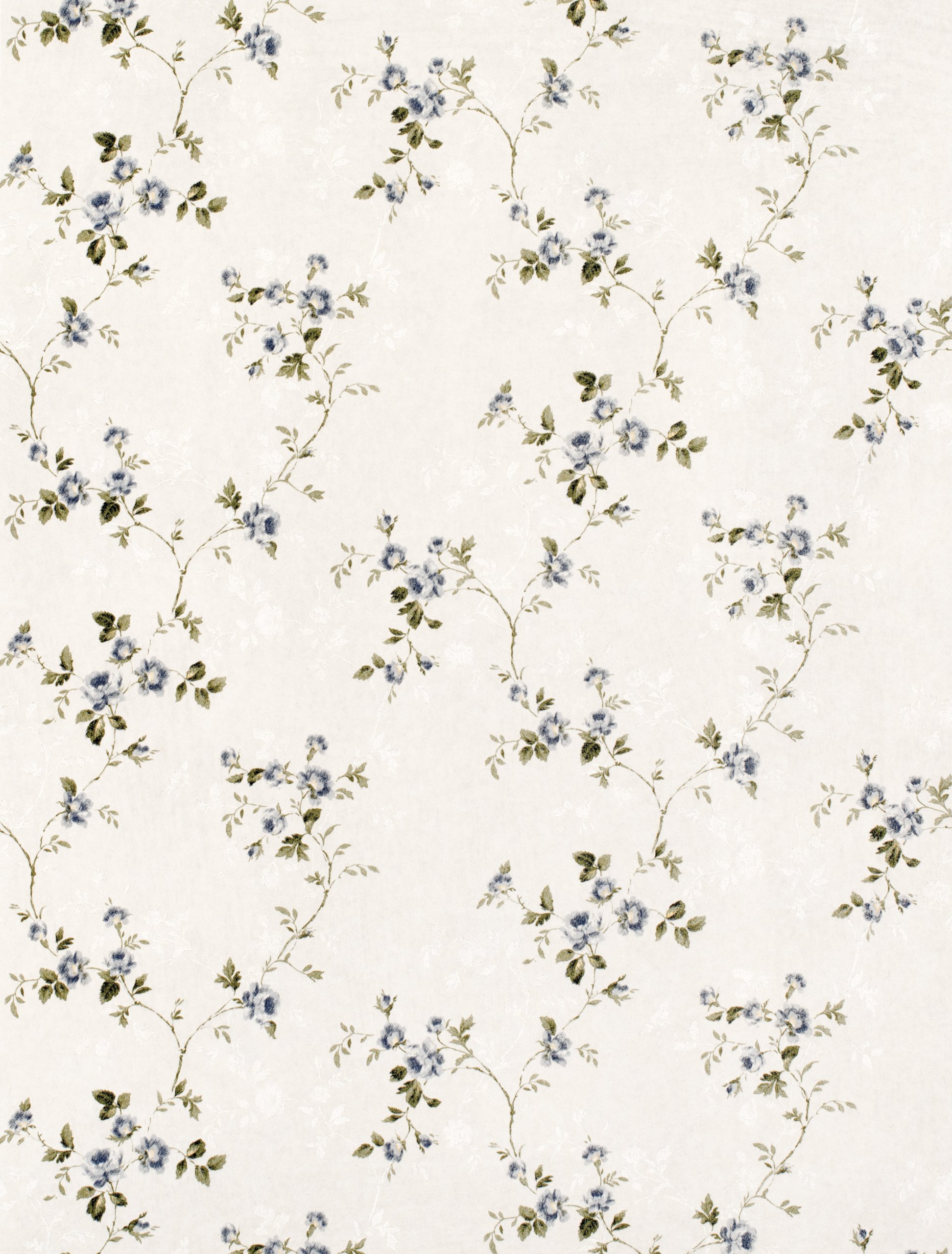 Designer Nonwoven Wallpaper Sample - Victoriana (Blue/Light Cream/Gilltering)