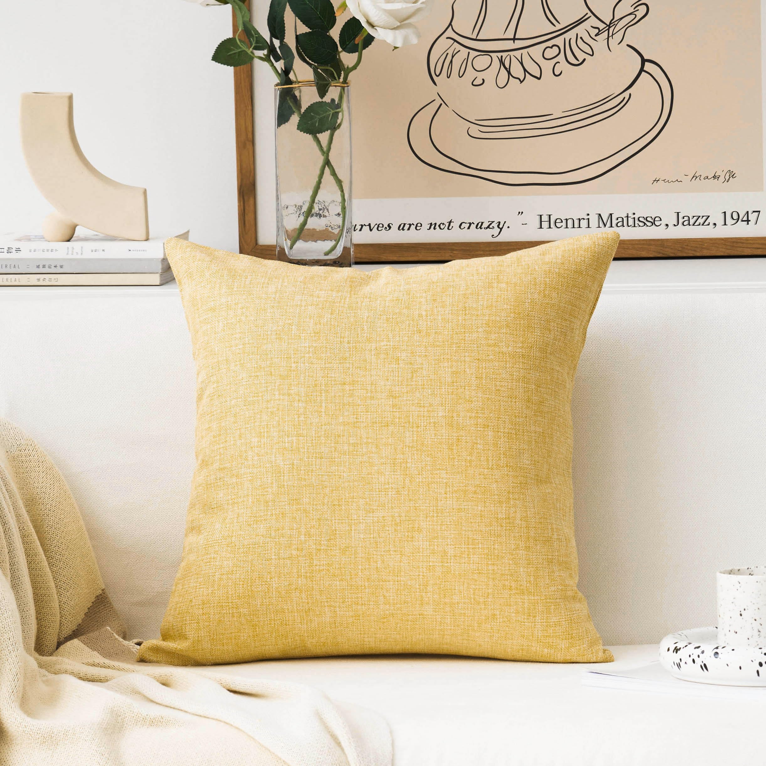 Buy WhatsNew Velvet Pillow Sofa Waist Throw Cushion Cover Home Decor