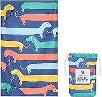 Vista 19 de Dock & Bay Toalla para mascotas - Toallas para perros superabsorbentes y de secado rápido con bolsa - 100% recicladas - Cachorros con orgullo