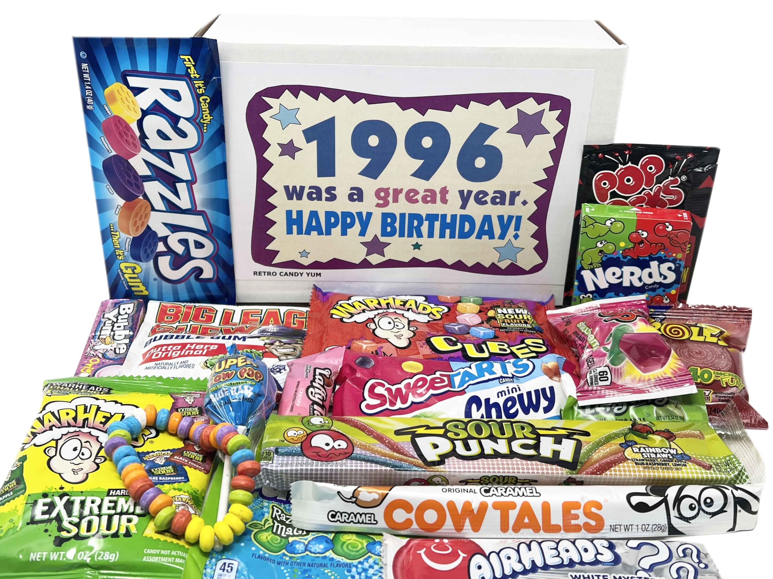 Amazon.com : RETRO CANDY YUM 1996 Retro Childhood Candy Gift