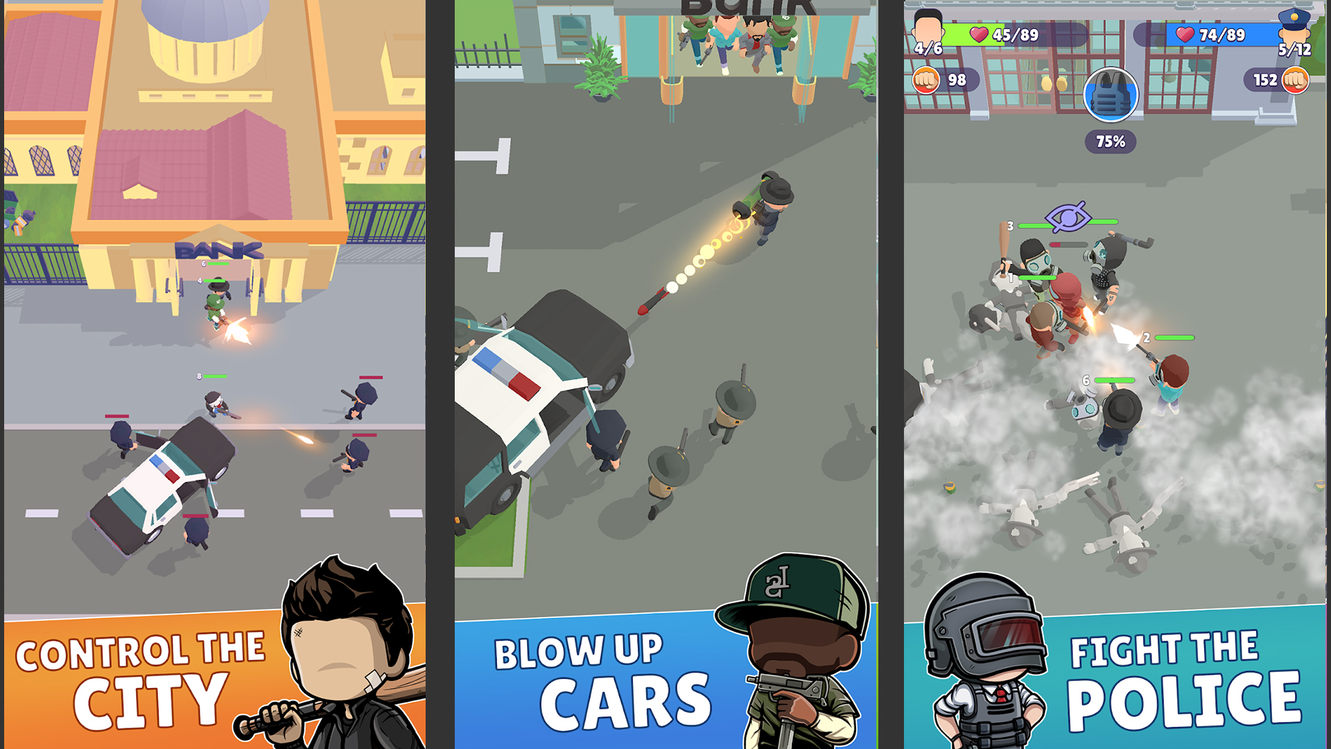 Merge Robber Merge Gangster Heist - App on Amazon Appstore