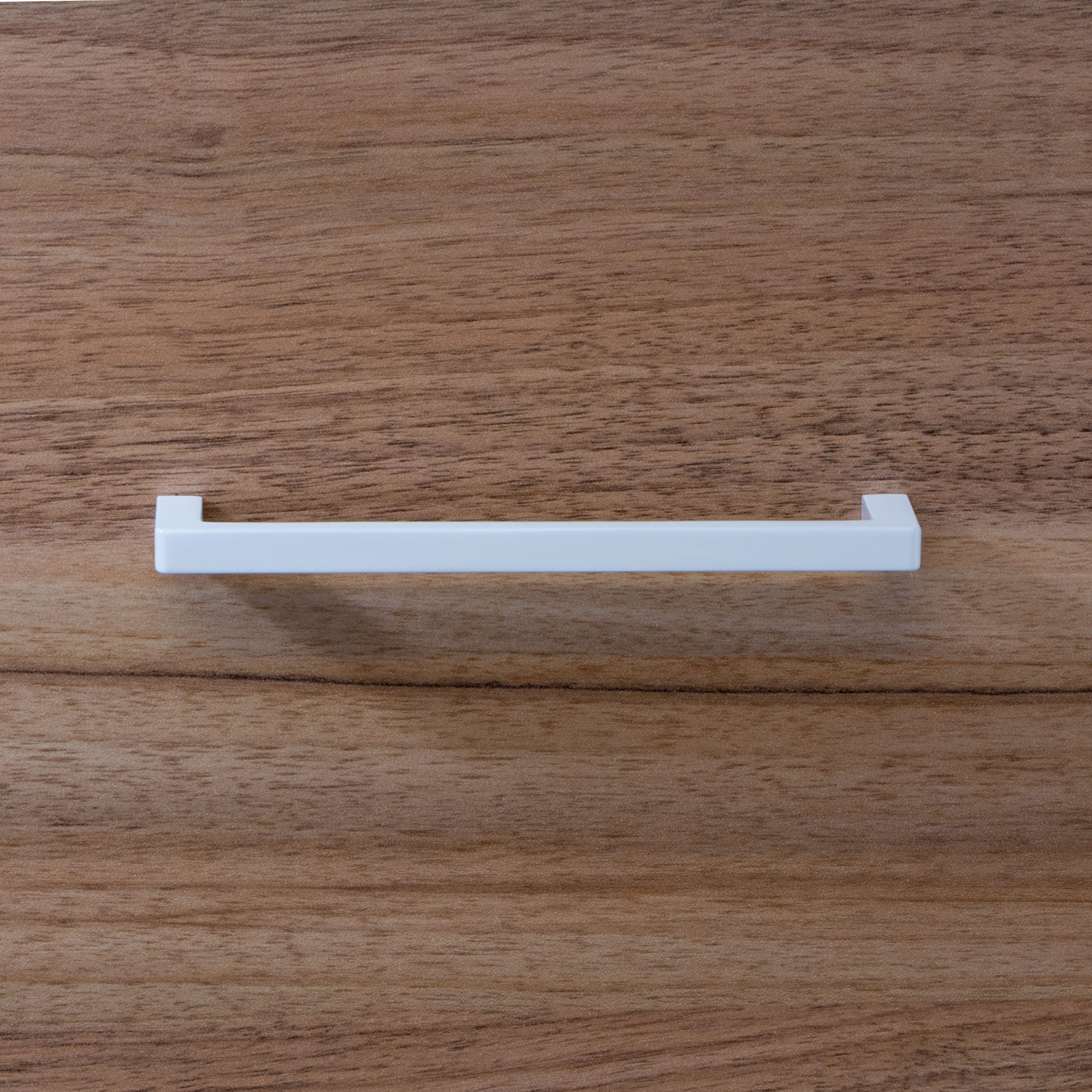 Gedotec Tiradores de muebles de metal macizo, 10 unidades para armarios de cocina, incluye material de fijación, SIDO, color blanco con LA: 320 mm, tiradores de puerta para armarios, armario, muebles