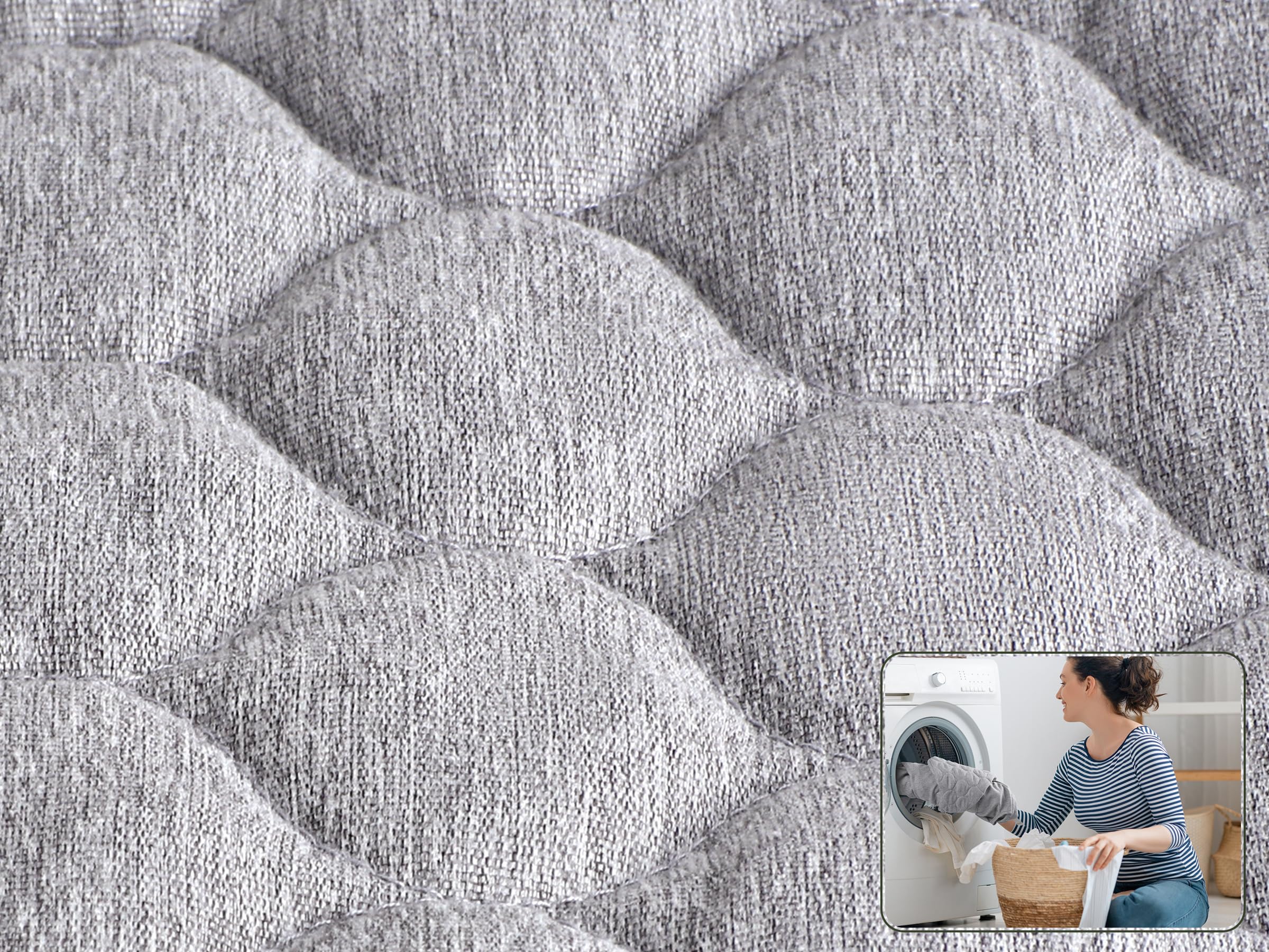 Transat Bebe Electrique, Balancelle Bebe Electrique Evolutif avec Capteur de Tapotement, 3 Vitesses & Panneau Tactile, 2 Modes Minuterie (30/60 Min), 8 Berceuses, 0-12 Mois, à 18 kg, Gris Perle