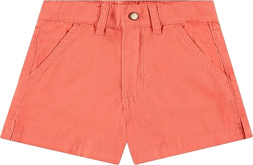 Miniatura 2 de BTween Paquete de 2 pantalones cortos de mezclilla ligeros para niñas, mezcla de algodón, tallas 4-16, perfectos para comodidad, estilo y diversión