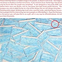 Vista 5 de Rompecabezas de 1000 piezas, rompecabezas divertido - Buncha Masks