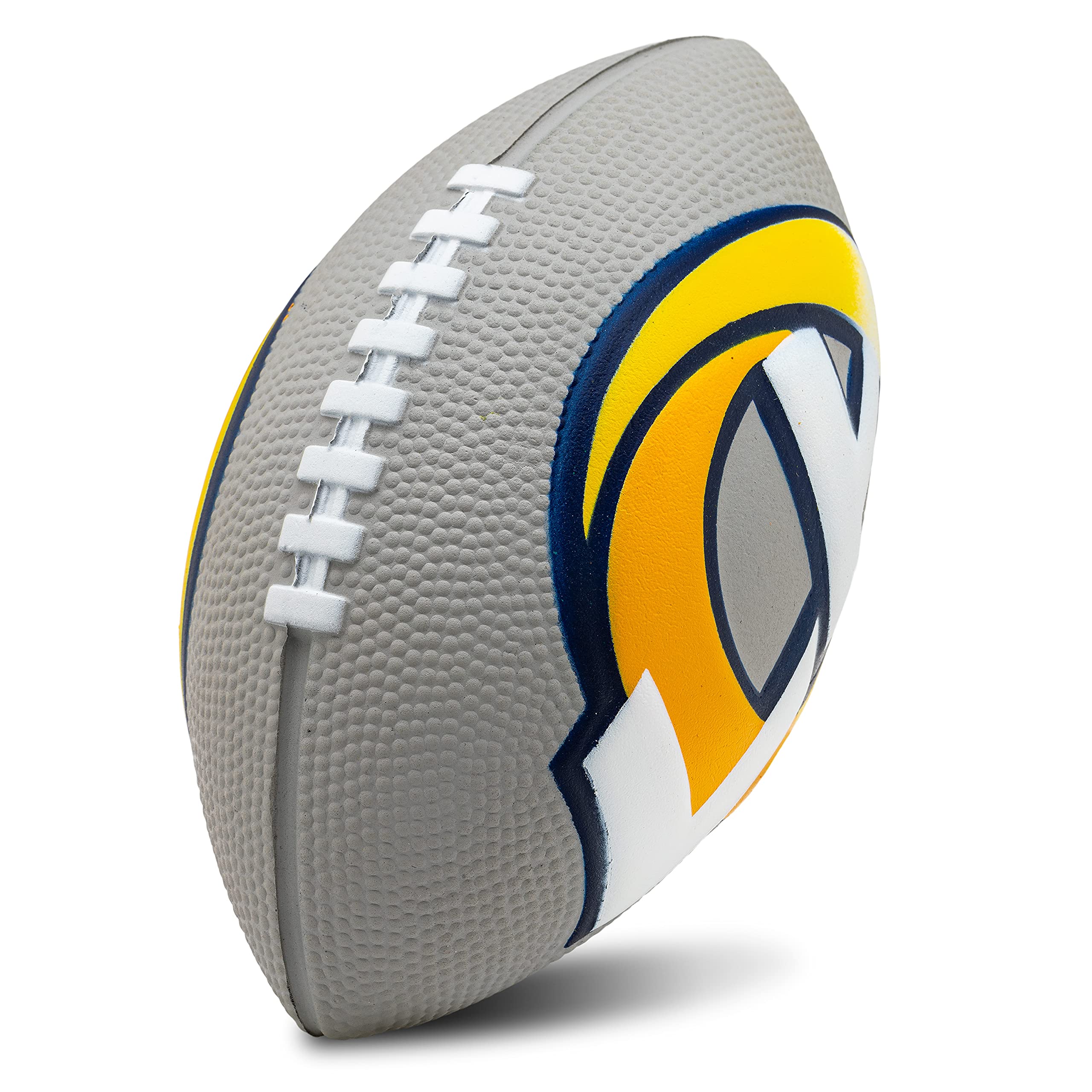 Franklin Sports NFL Football - Kids Foam Football - Soft Junior Size 8.5" Ball with 3D Logos - Perfect for Gameday + Tailgates