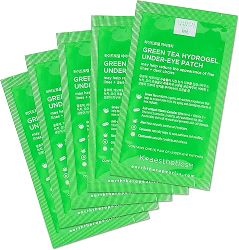 Miniatura 3 de Earth Therapeutics Parche de recuperación debajo de los ojos de hidrogel - Reduce arrugas, ojos hinchados, ojeras - Revitaliza y refresca tu piel -