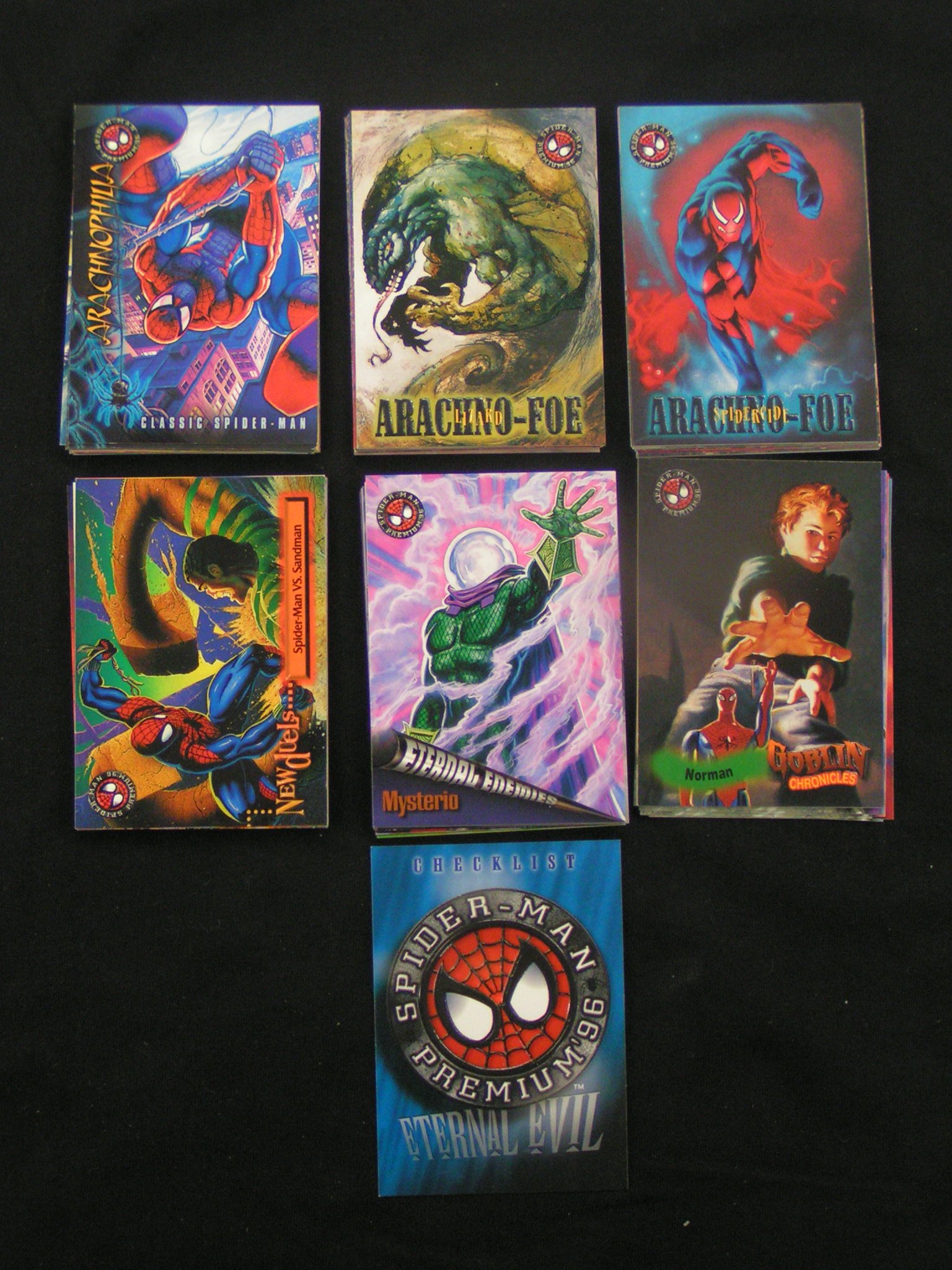 Amazon.com: Spider-Man Premium '96 Trading Card Set (Complete 100