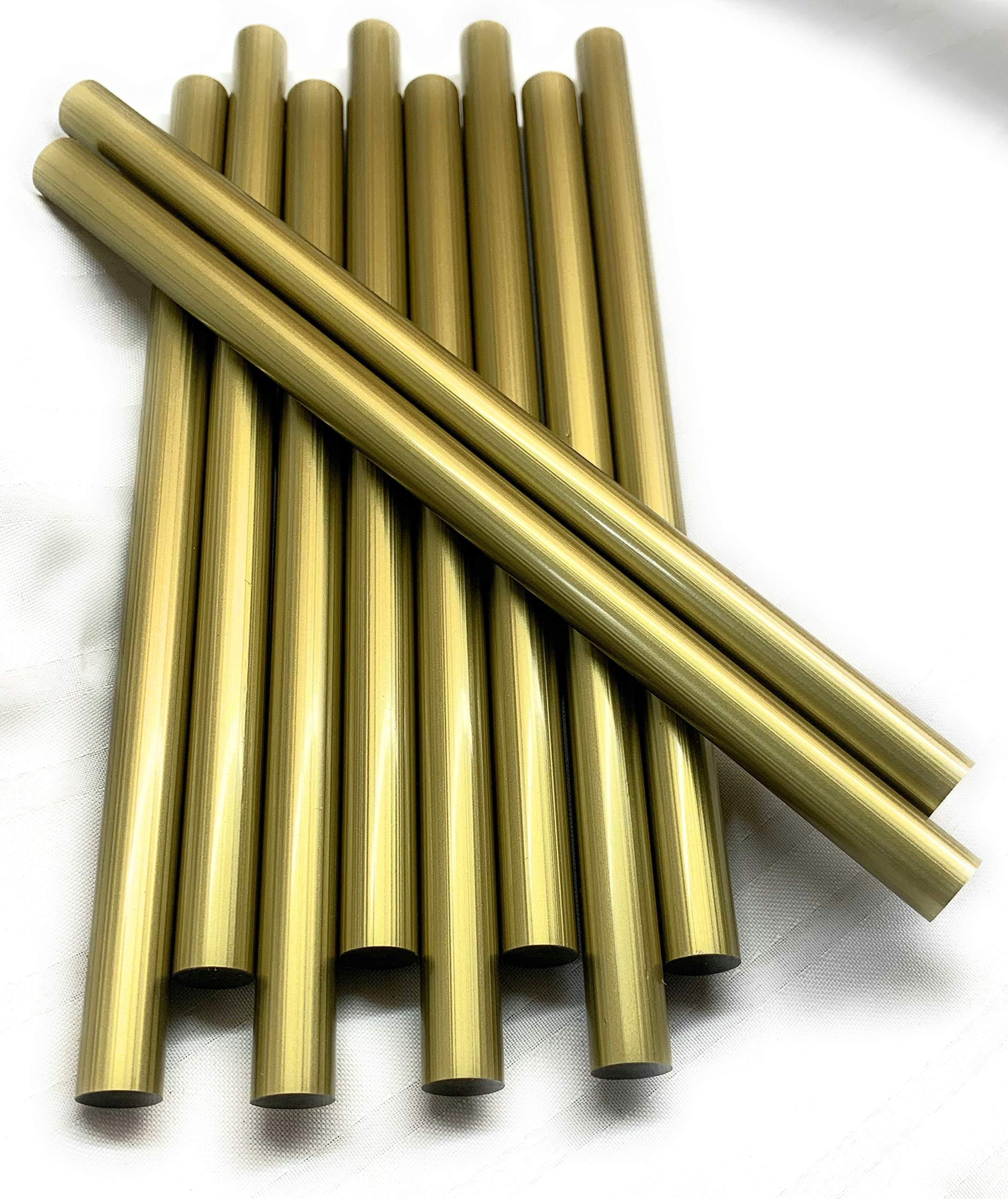 Gold Standard Lot de 10 bâtons de colle PDR Doré