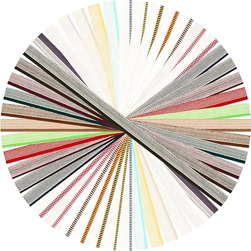 24 diademas de encuadernación de libros de 11.8 pulgadas de largo y 0.5 pulgadas de ancho de algodón, kit de tela de reparación de libros,