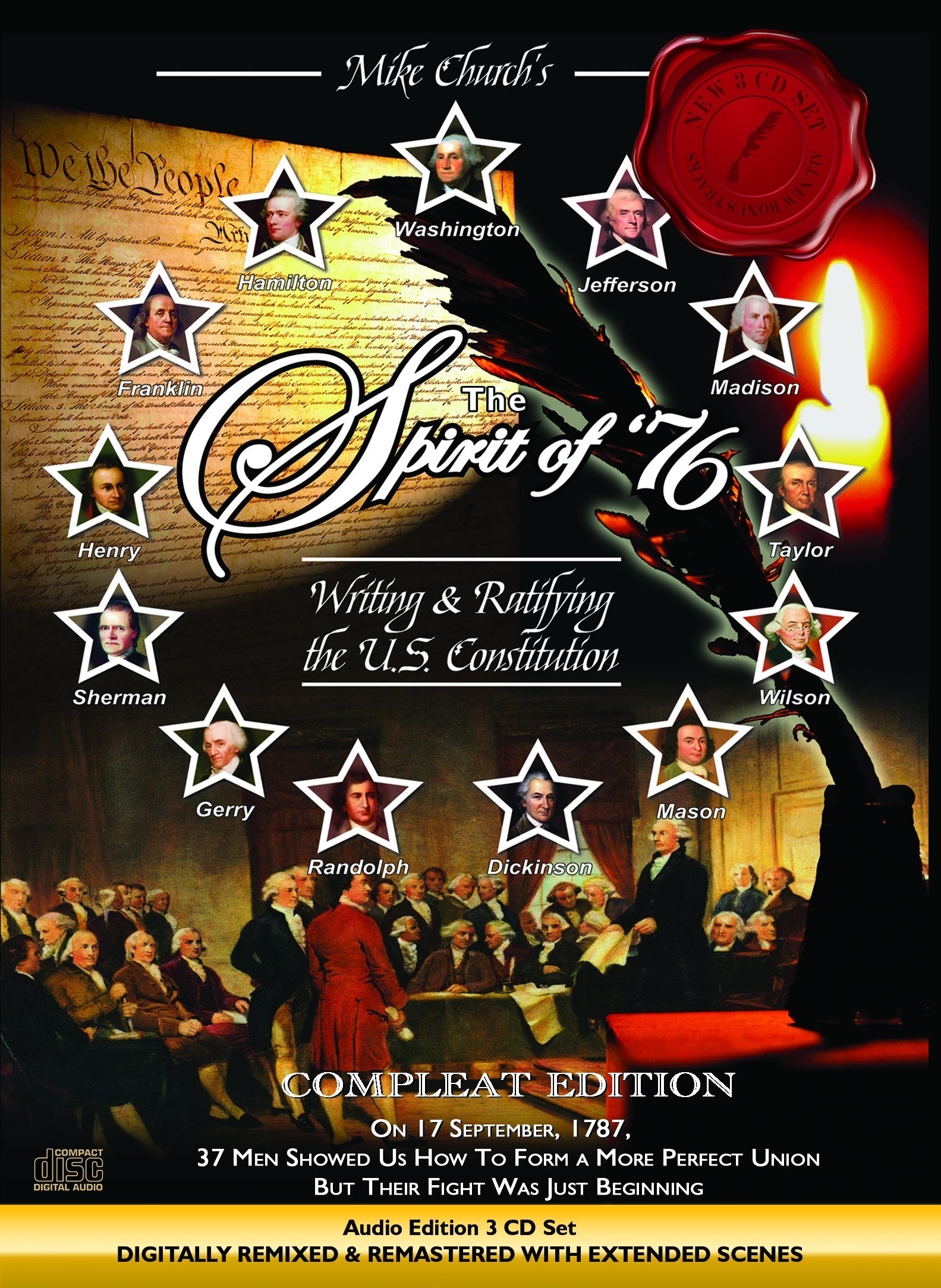 The Spirit of 76 COMPLEAT Edition - 3 CD Set