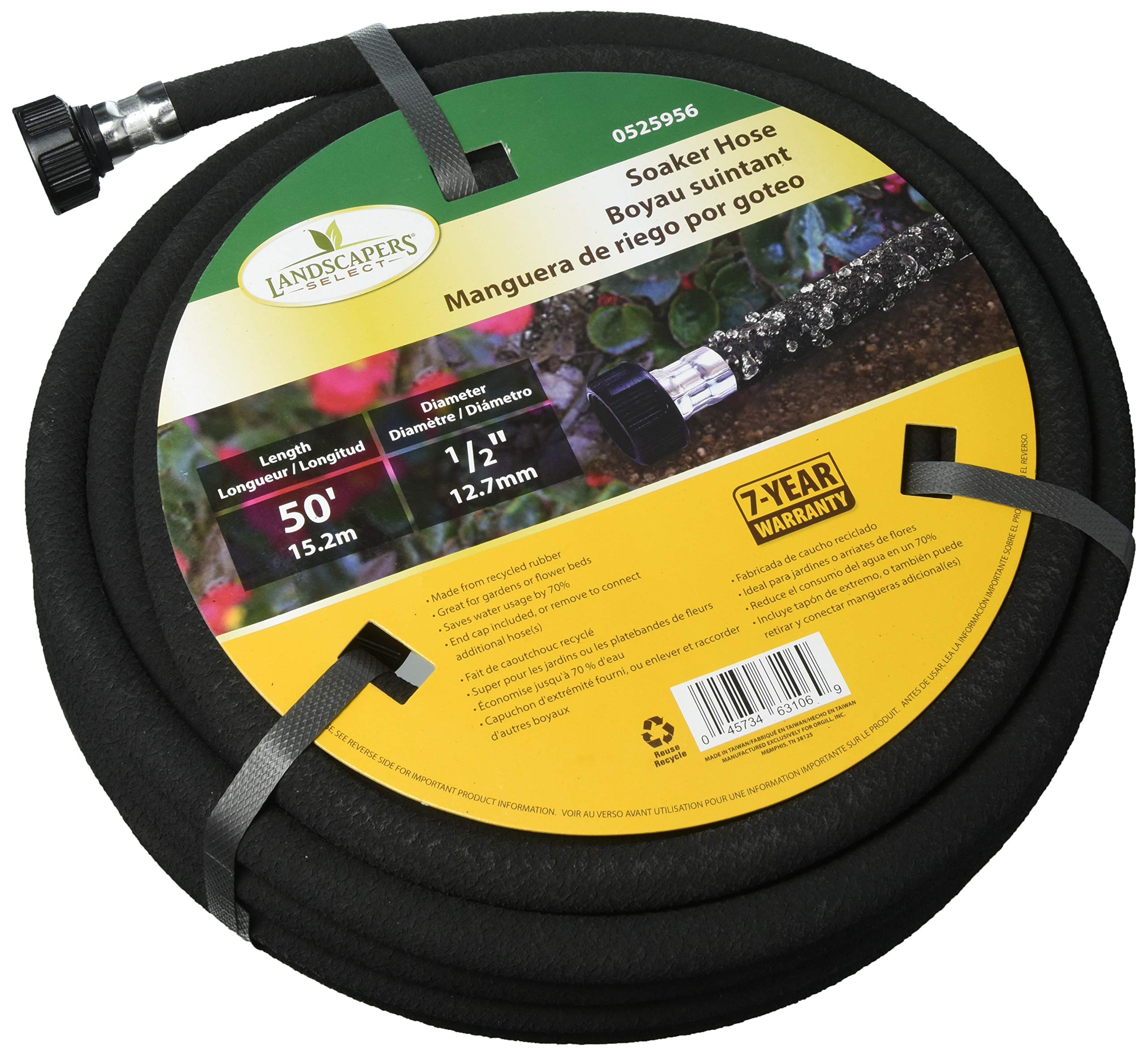 MINTCRAFT P174-161102 50-Feet 1/2-Inch Diameter Soaker Hose