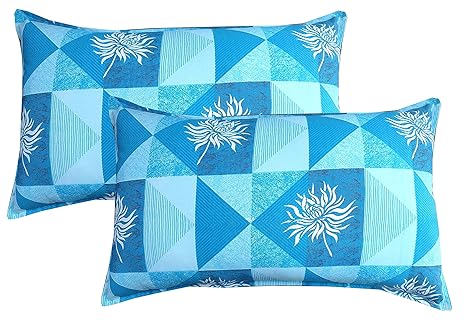Ozone Mattress Organic Silk Cotton Kapok Ilavam Panju Semal Cotton Pillows, Size : 26 x 16 Inch, Set of 2, Multicolour .