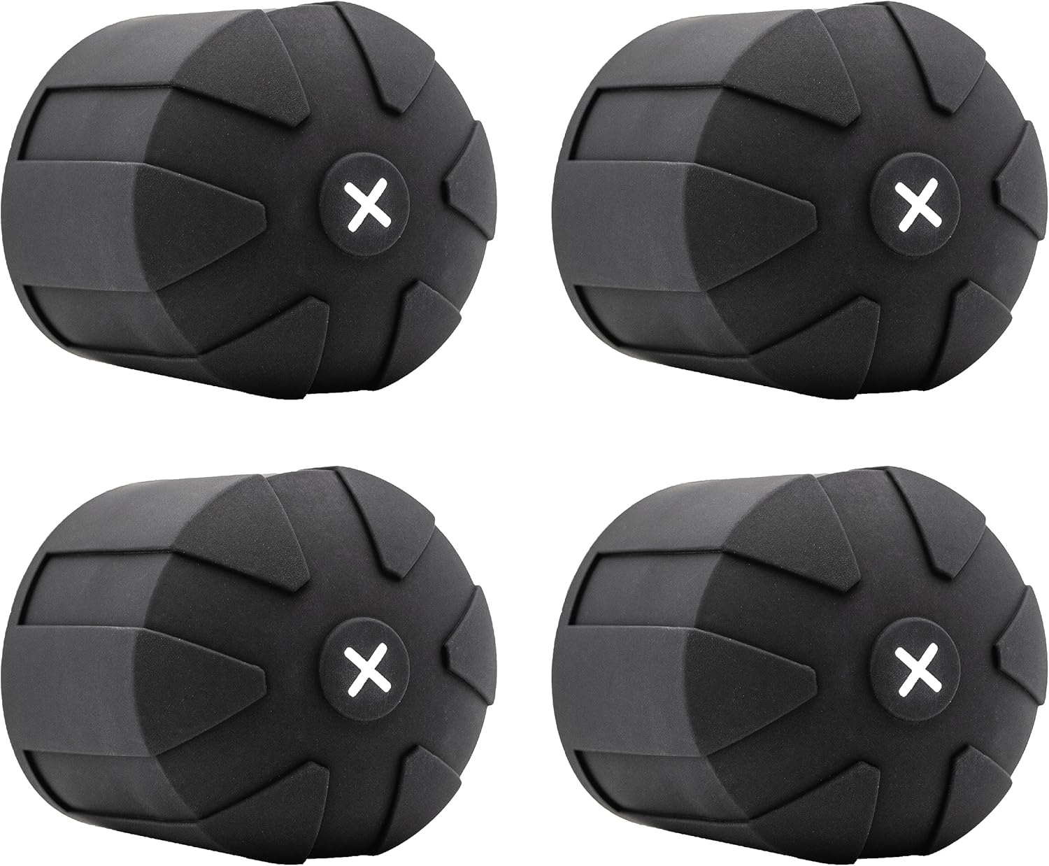 KUVRD Universal Lens Cap 2.0 - Fits 99% DSLR Lenses, Element Proof, Lifetime Coverage, Micro, 4-Pack