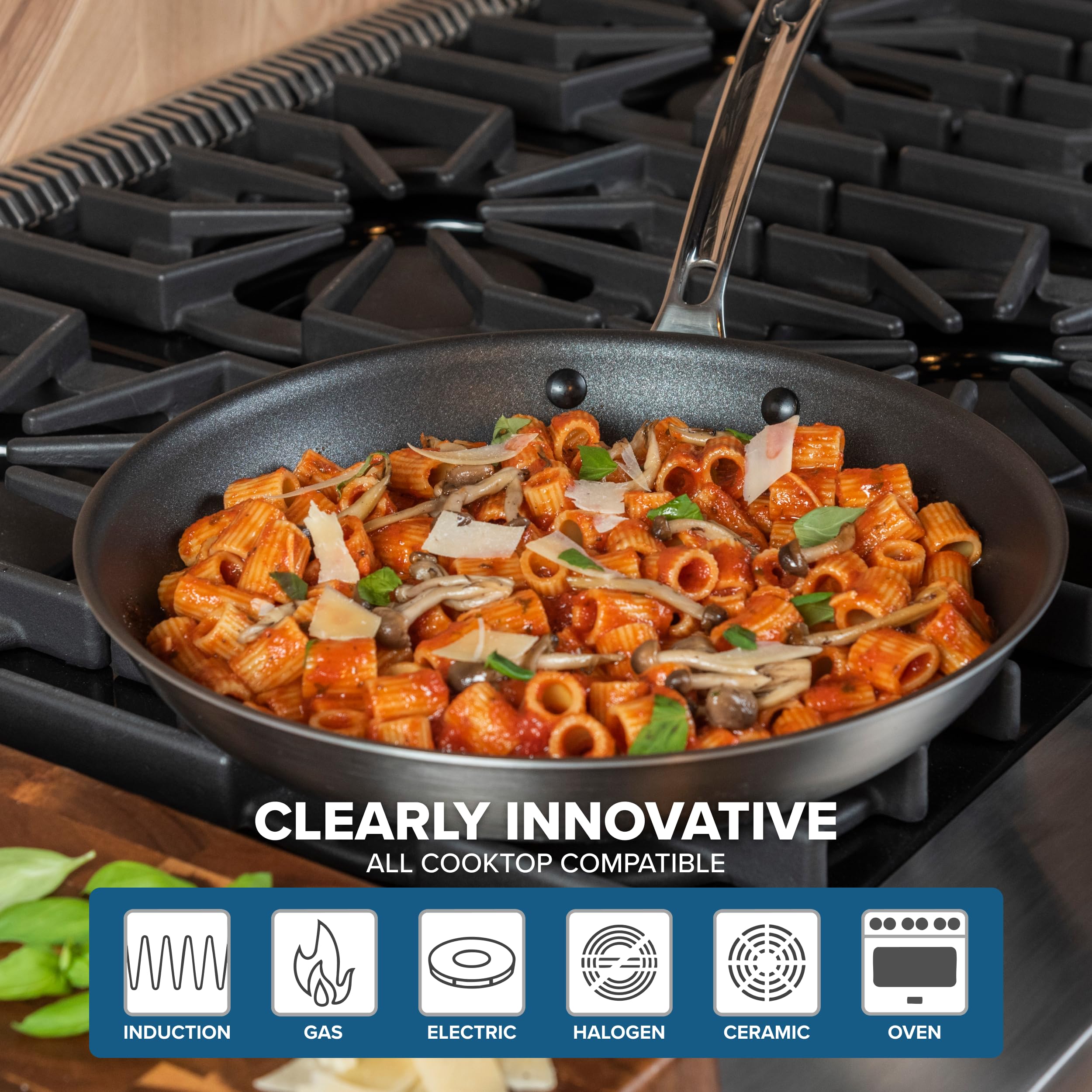 Amazon.com: Viking 5-Ply Non Stick Frying Pan, 12 Inch Stainless