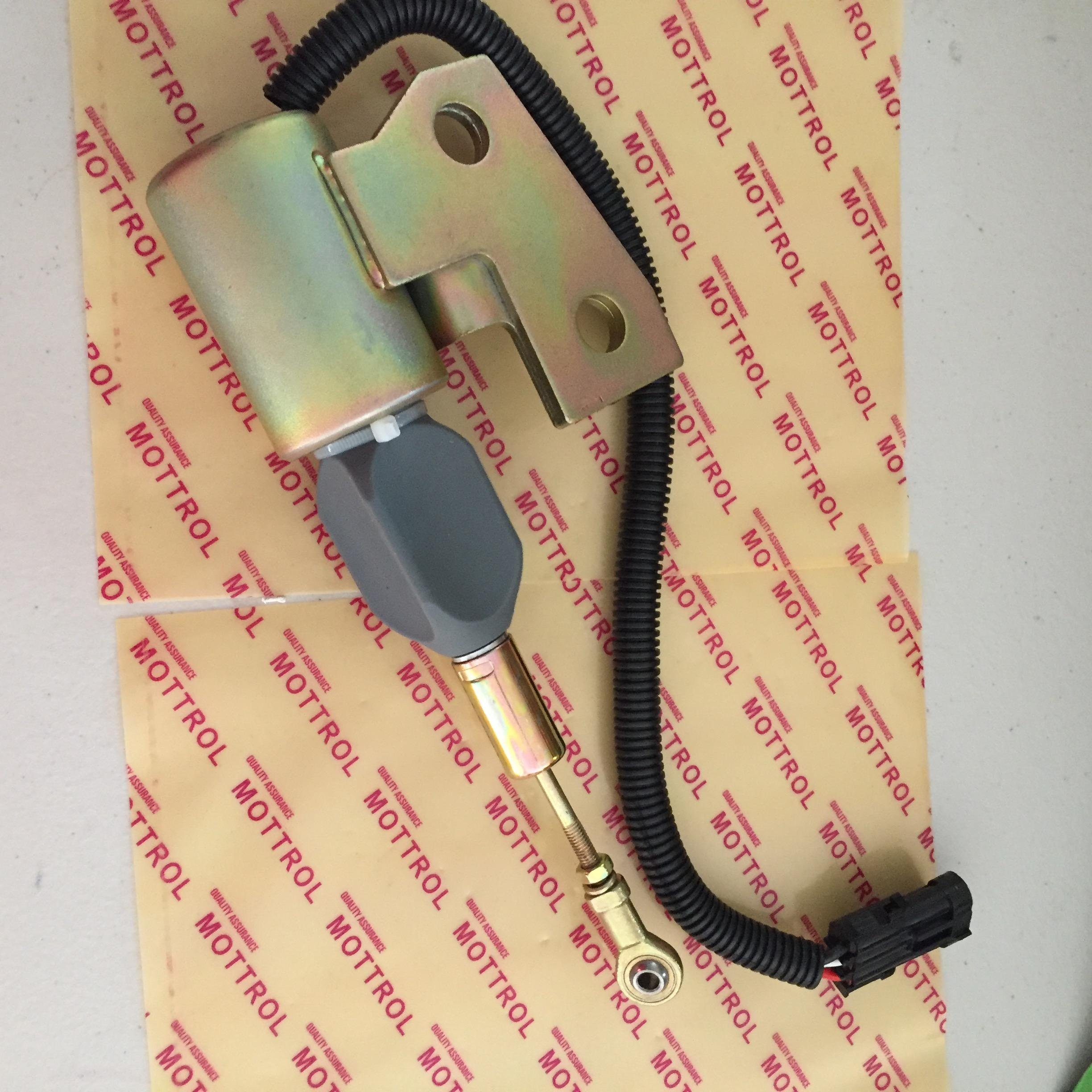 SS 61# 3991167 87420952 J932529 Fuel Shut Off Solenoid SA-4941-12 12V for Cummins 4BT Hyundai R130 R170